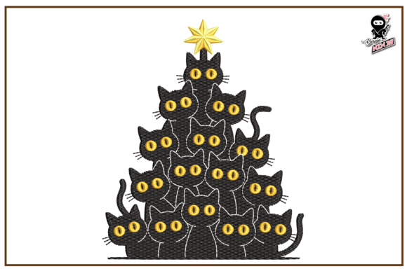 Christmas Tree of Cats: An Embroidery Seller’s Review