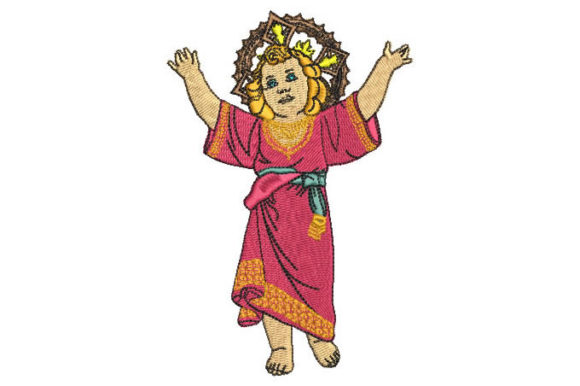 Divine Child Jesus: Embroidery for Sacred Gifts