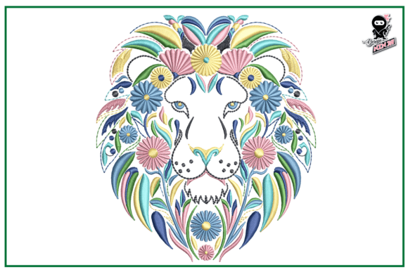 Floral Lion: A Craft Fair Best-Seller Review