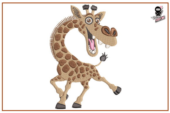 Funny Giraffe: A Holiday Embroidery Review