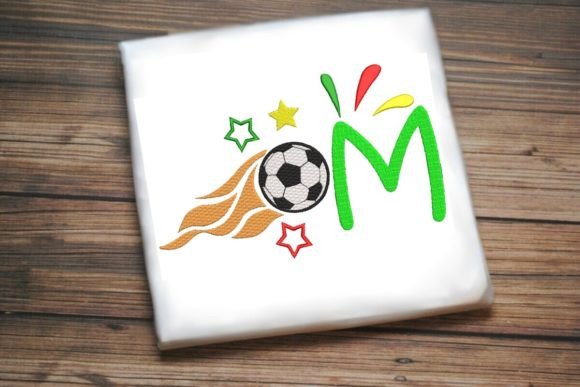 M Letter Soccer Ball Alphabet: Craft Fair Review