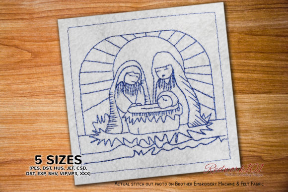 The Baby Jesus: A Designer’s Embroidery Review
