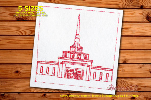The Church of Jesus Christ: Embroidery Design Review