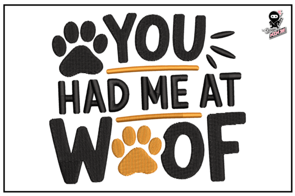 You Had Me at Woof: Embroidery Design Review